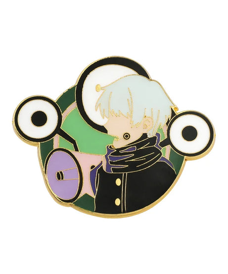 Anime Jujutsu Kaisen Badge Brooch Gojo Satoru Fushiguro Megumi Cosplay Metal Woman Man Pin Broochs Accessories