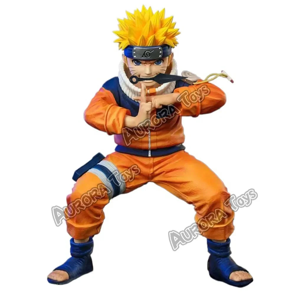 5.9in/15cm Anime Uzumaki Naruto Figure Kage Bunshin no Jutsu PVC PVC Action Figures Collection Model