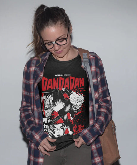 Dandadan Seiko Ayase & Momo Anime T-Shirt – Exclusive Cosplay Gift Tee