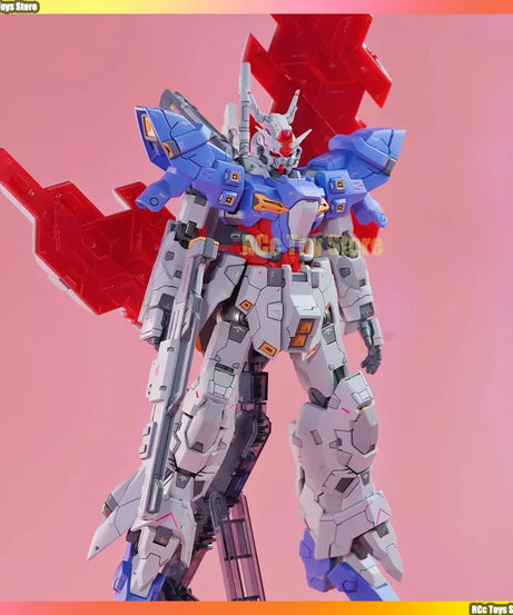 STAR HG 1/144 Scale Moon Action Figures Robot Model Kit AMS-123X-X Assembly Plastic Collectible Toy for Kids And Hobbyists
