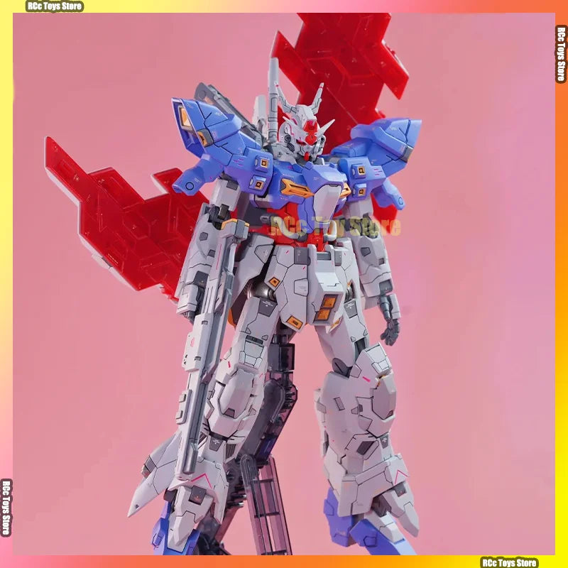 STAR HG 1/144 Scale Moon Action Figures Robot Model Kit AMS-123X-X Assembly Plastic Collectible Toy for Kids And Hobbyists