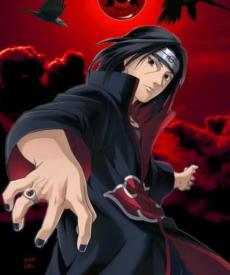 Uchiha Itachi New Diamond Painting Mosaic Naruto Cartoon Art Cross Stitch Embroidery Rhinestones Home Decor Children's Gift