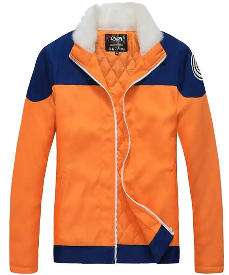 Naruto Uzumaki Winter Hoodie Cosplay Jacket - Unisex Casual Sports Coat