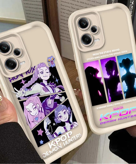 D-demon H-Hunters K-Kpop Case For Xiaomi Redmi Note 13 14 12 11 Pro Plus 5G 14S 12S 11S 10S 10 9 Redmi 14C 13C 12C 12 4G Cover