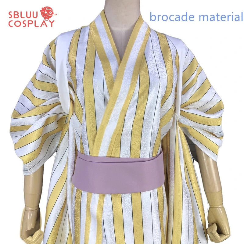 One Piece Wano Country Vinsmoke Sanji Cosplay Costume – Anime Kimono Outfit 5
