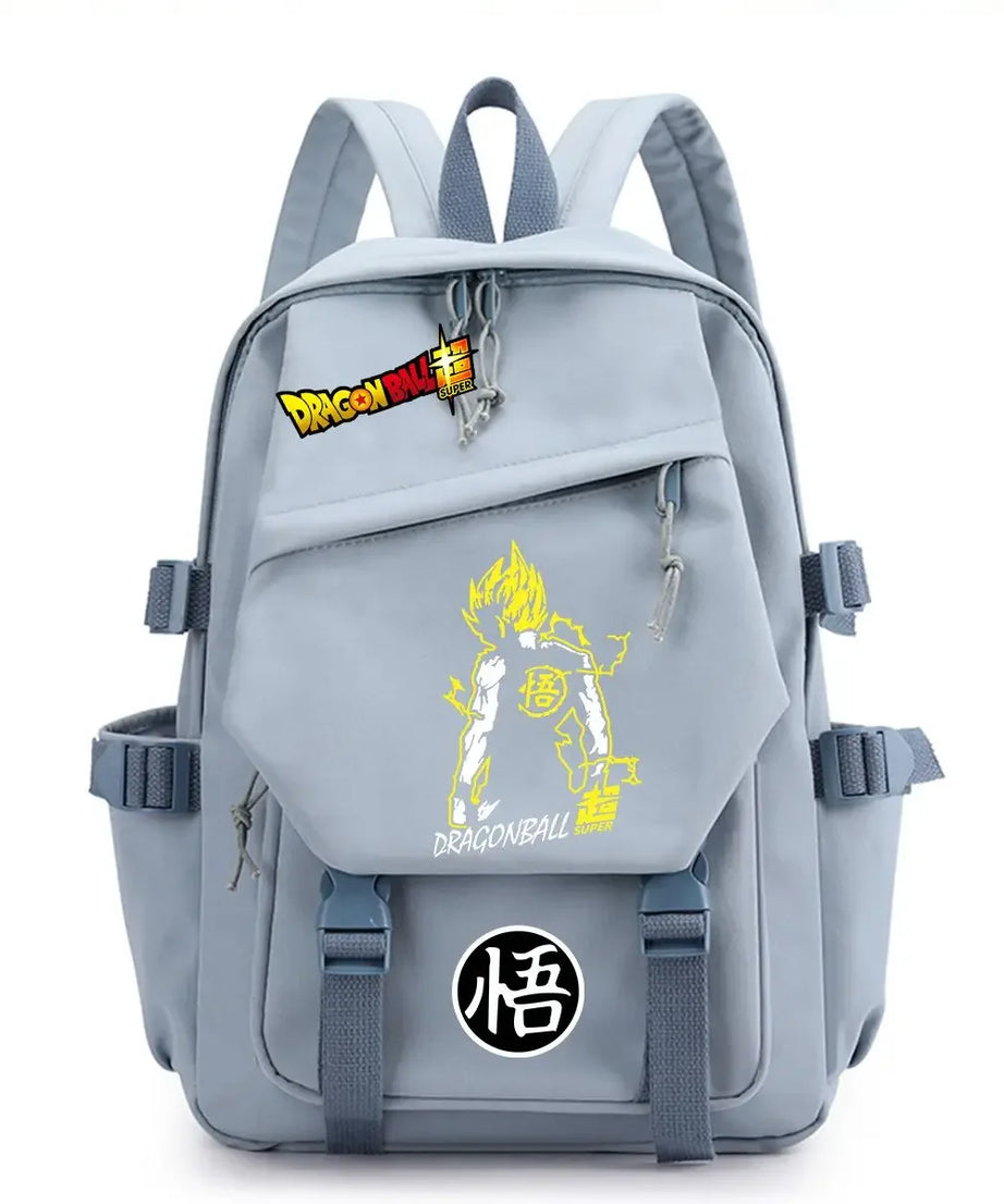 Goku Dragon Ball Backpack – Anime Canvas Bag for School & Travel