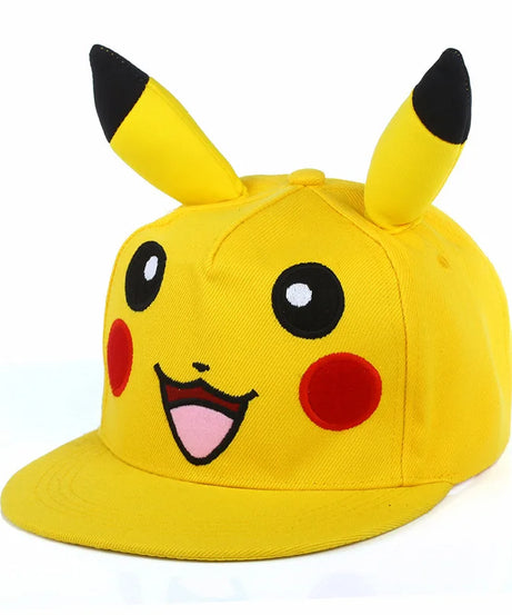 Fashion Pokemon Baseball Cap Anime Adjustable Cosplay Hat Kawaii Hip Hop Hat Adult Children Hats Toy Charm Birthday Gift