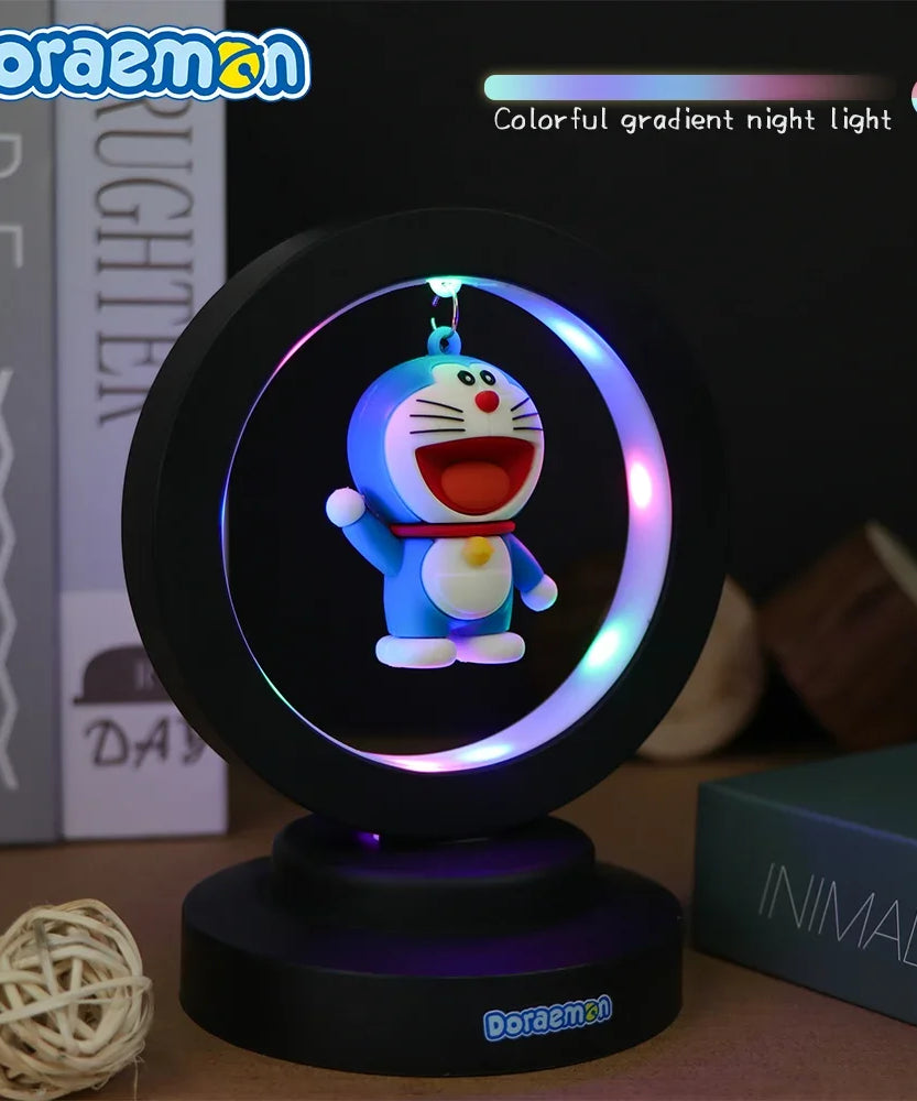 Doraemon LED Night Light – RGB Color Lamp for Kids' Bedroom & Gifts