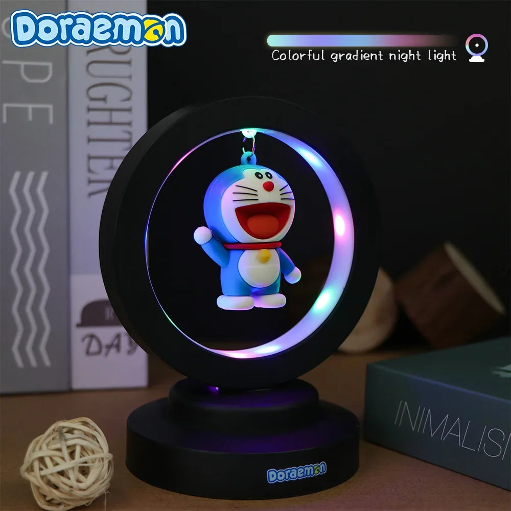 Doraemon LED Night Light – RGB Color Lamp for Kids' Bedroom & Gifts