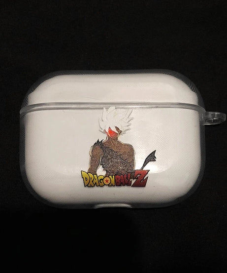 Dragon Ball Son Goku Earphone Case for Airpods Pro Pro2 3 Anime Transparent Wireless Earphone Protective Cover Shockproof Shell