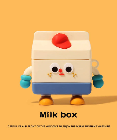 Protective Case for Airpods 4 3 2 Cover for Apple AirPods Pro2 Pro 2nd Generation Shell Game Console Anime Robot Fire