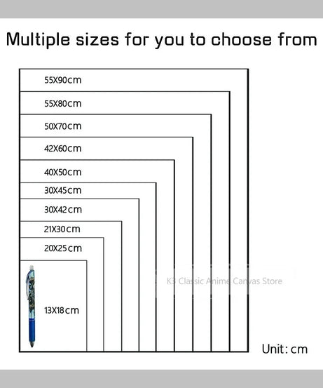 Popular Anime Posters Vagabond Jujutsu Kaisen Artwork Home Decor Minimalist Aesthetic Art Gift for Fan Canvas Painting