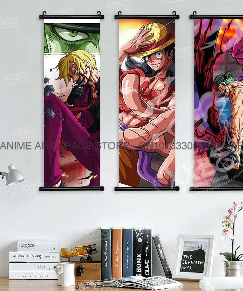 One Piece Anime Wall Scroll
