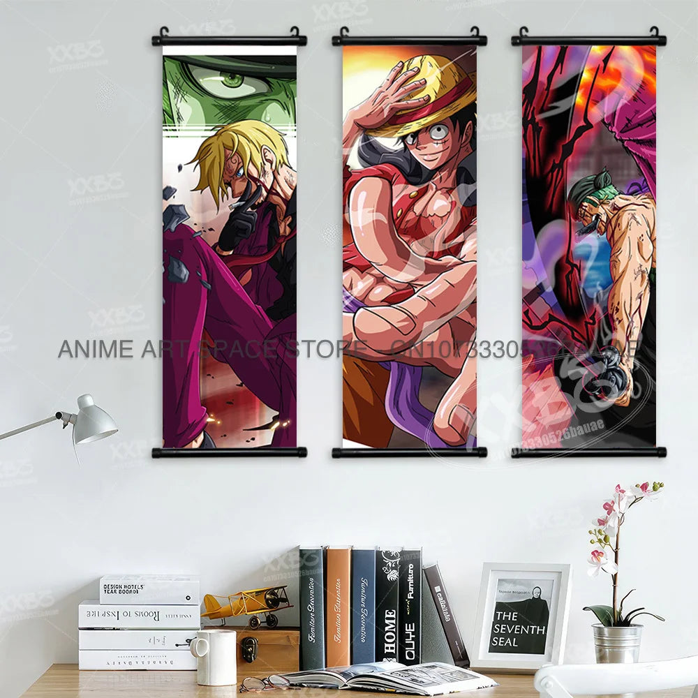 One Piece Anime Wall Scroll