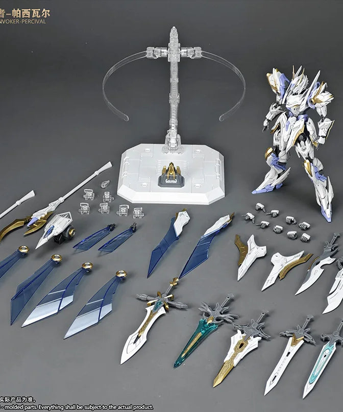 HG 1/144 SNAA SC-002 Titan Greatsword Tristan Assembly Model Kit SC-009 Divine Invoker Percival The Round Table Knights Figure