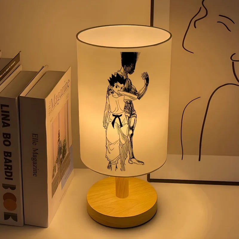 HUNTER Decorative Night Light Jessie Sot Anime Student Bedroom Soft Light Eye Protection Reading Light holiday gift