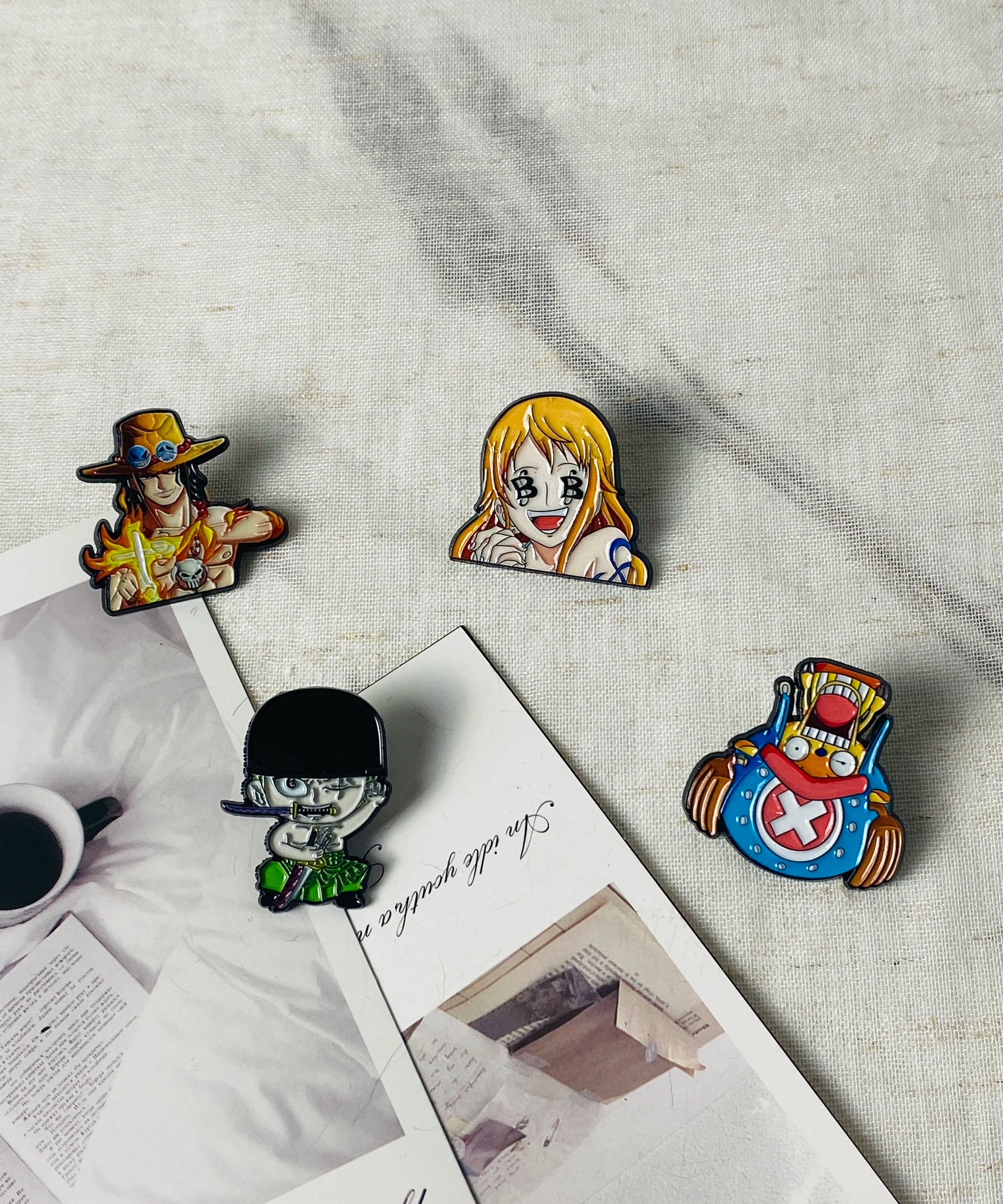 Anime Fashion Jewelry Pins for backpacks Lapel Enamel Pins Clothing Accessories and Brooches for Woman Bags Badge Friend Gifts