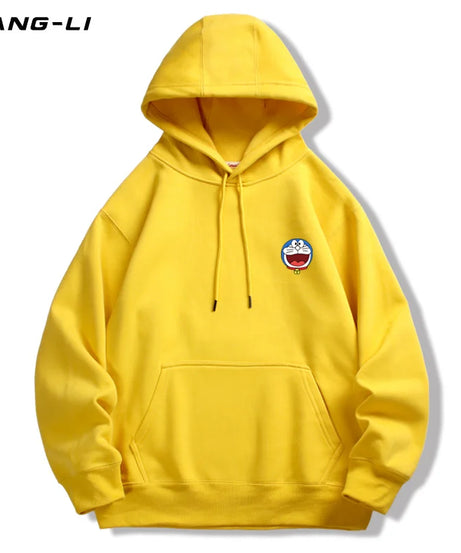 Doraemon Couple Hoodie – Nobita, Shizuka & Gian Cartoon Sweater (Unisex)