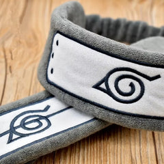 Hatake Kakashi Konoha Ninja Symbol Cosplay Cotton Headband & Wristband Set