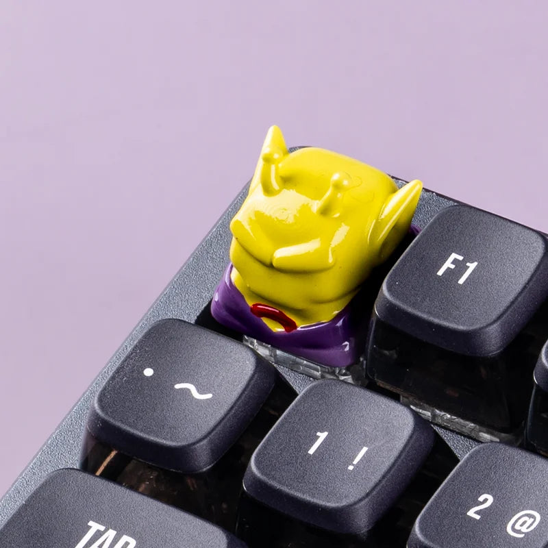 Dragon Ball Son Goku Son Gohan Trunks Master Roshi Character Keycap Creative Single Keycap Mechanical Keyboard Woting Keycaps
