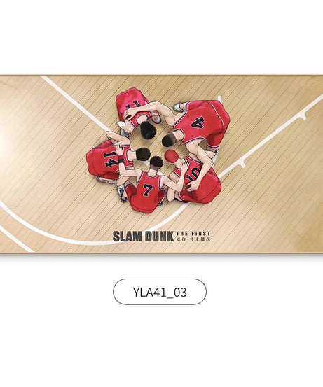 Slam Dunk Wall Art – Sakura Path Anime Mural for Bedroom or Living Room