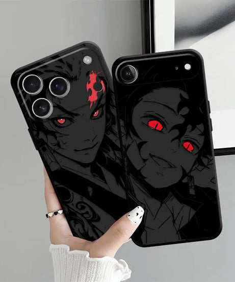 Hot Demonss Anime Slayers Soft Back Phone Cover Case for iPhone 15 Plus X XS XR 7 8 13 Mini 11 17Air 17 16 Pro Max 12 SE 14