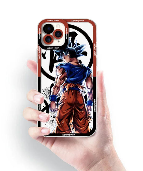 Dragon Ball Goku Phone Case for IPhone 14 13 12 11 15 Pro Max X XR XS Soft Shell Transparent Back Cover Saiyan Birthday Gift New