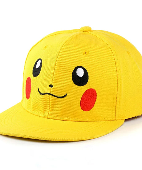 Fashion Pokemon Baseball Cap Anime Adjustable Cosplay Hat Kawaii Hip Hop Hat Adult Children Hats Toy Charm Birthday Gift