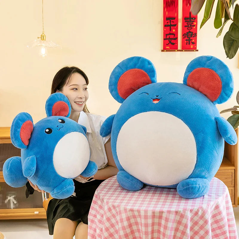 35/55/75cm Azumarill Pokemon Large Plush Toy Anime Doll Cute Giant Pokémon Cute Stuffed Plushie Pillow Gift for Children