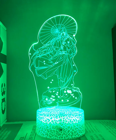 Heaven Official's Blessing Tgcf Hua Cheng Anime Figure Night Lights Manga San Lang Acrylic Stands Led Lamp Bedroom Decor Gift