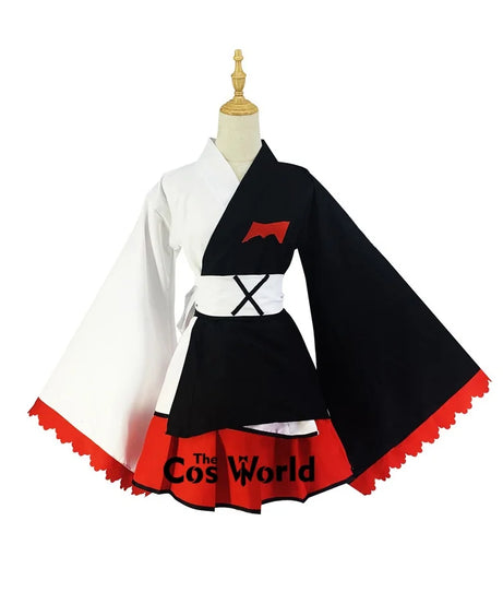 Danganronpa Monokuma Kimono Outfits Anime Game Cosplay Costumes