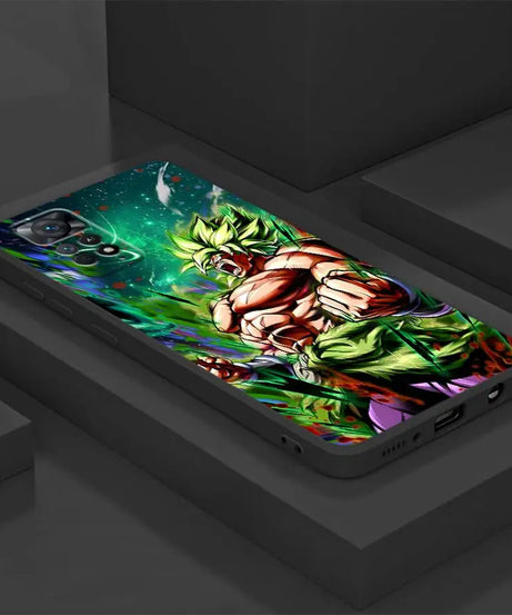 Case for Xiaomi Redmi Note 10S 9 10 11 12 Pro 12s 9S 7 8 13 14 Pro Plus 11s Black Soft Phone Cover DragonS BallS Broli Goku