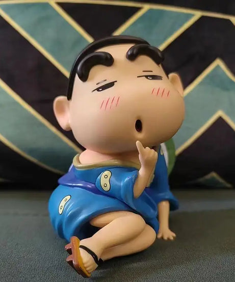 Crayon Shin chan Cute Joke Anime Office Desktop Car Creative Cute Bedroom Decoration Doll Handmade Birthday Gift