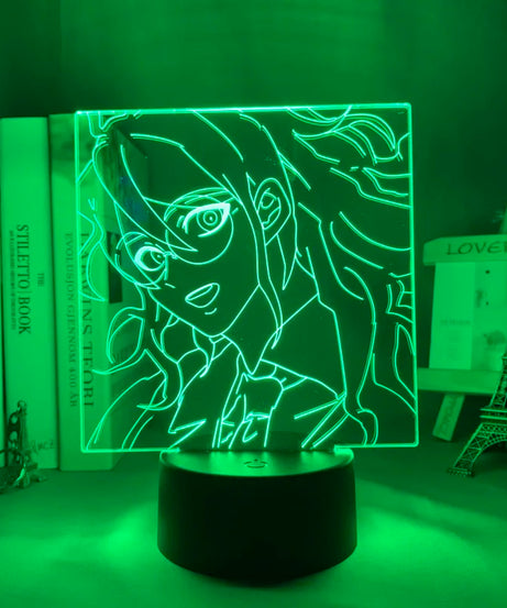 Anime Danganronpa V3 Nagito Komaeda Led Night Light Nagito Komaeda Game Figure Bedside Lamp for Bedroom Decor Kids Manga Gifts