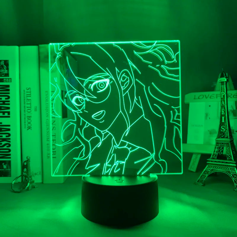 Anime Danganronpa V3 Nagito Komaeda Led Night Light Nagito Komaeda Game Figure Bedside Lamp for Bedroom Decor Kids Manga Gifts