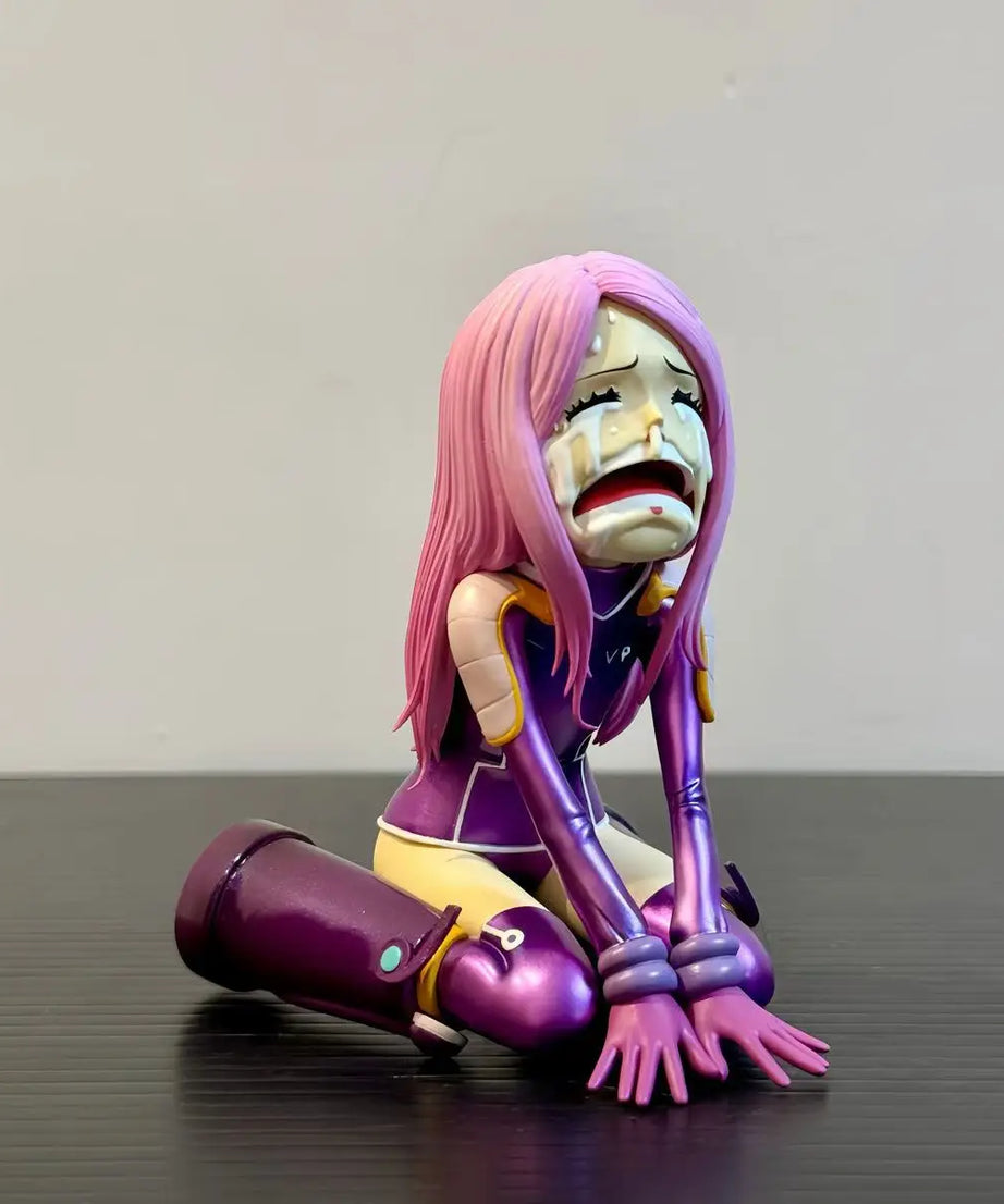 12cm Anime One Piece Figure Crying Jewelry Bonney Action Figures Egg Tip Island Pvc Collection Model Statue Toys Doll Kids Gifts