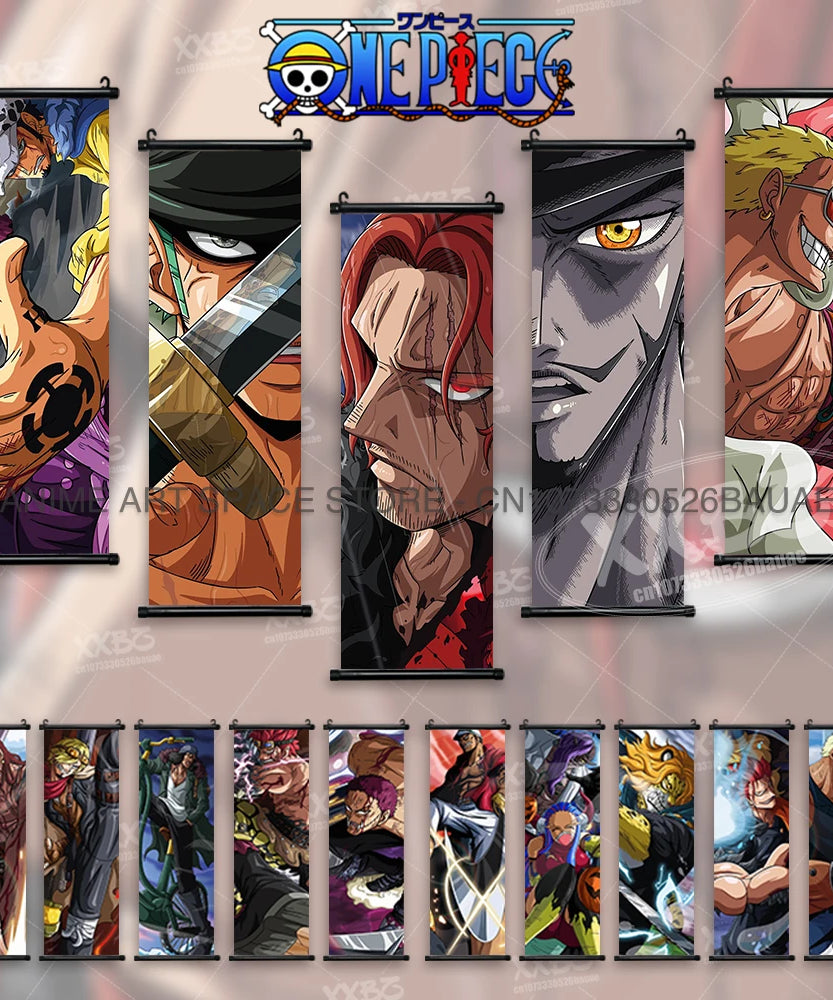 One Piece Anime Wall Scroll