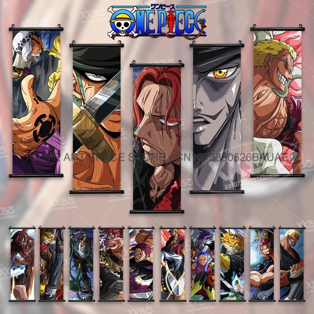 One Piece Anime Wall Scroll