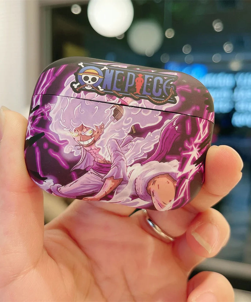 Anime One Pieces Earphone Cases for Airpods 2 3 4 pro pro 2nd Wireless Bluetooth Headphone Cover