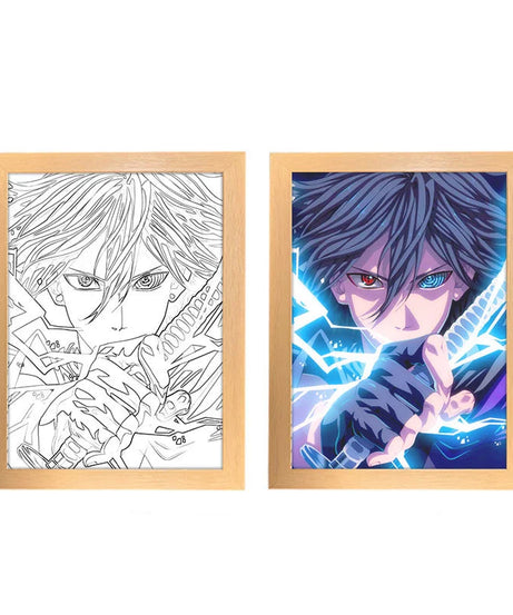 Naruto Anime Photo Frame Night Light Box