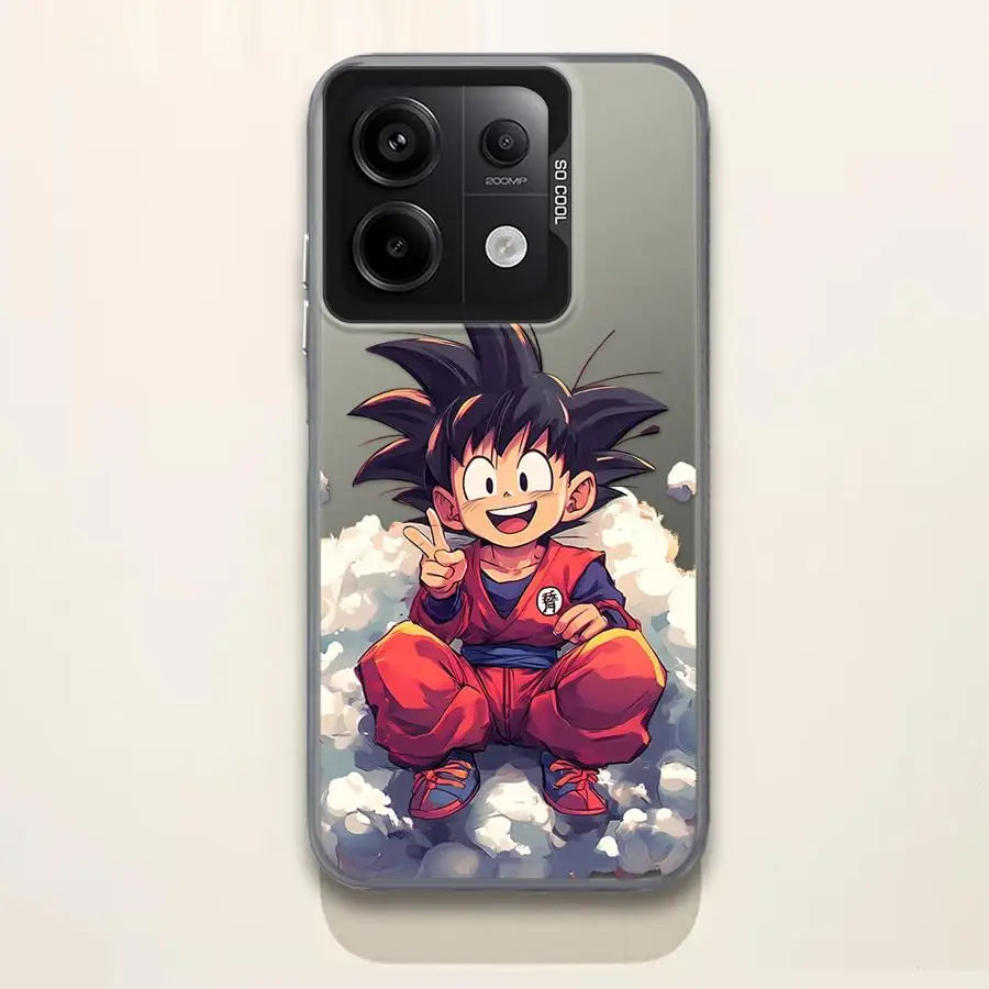 Cute Son-Gokus Case for Xiaomi Redmi 12C A3x 14C A4 13C A1 A3 A2 Plus 13 12 Shell