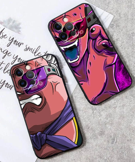 Dragon Ball Z Logo Black TPU Case – iPhone 7 to 15 Pro Max