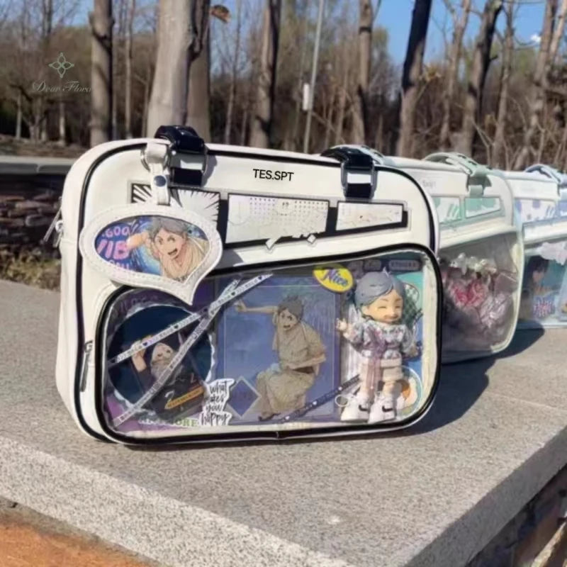 Clear Ita Bag — Kawaii Crossbody Display Tote 6