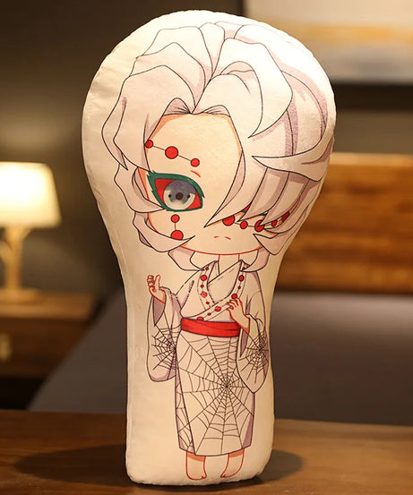 Tanjiro & Nezuko Plush Pillow – Demon Slayer Anime Cushion