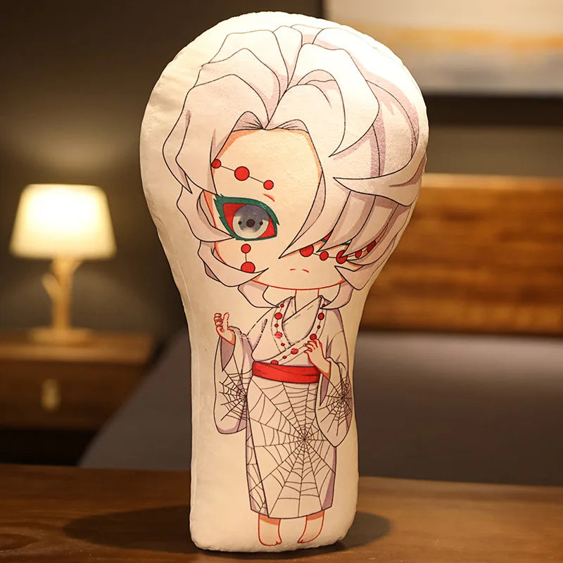 Tanjiro & Nezuko Plush Pillow – Demon Slayer Anime Cushion