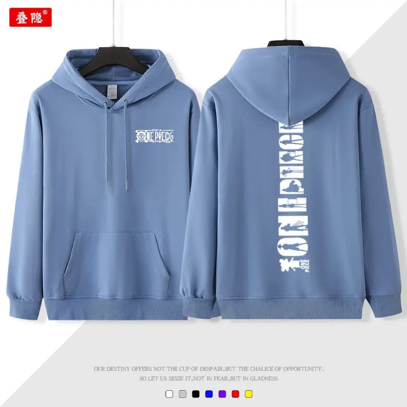 One Piece  Anime Women Up Hoodie Jacket Spring Autumn New Fashion Mens Sweatshirt Couple Promozed Clothes Coats Gift