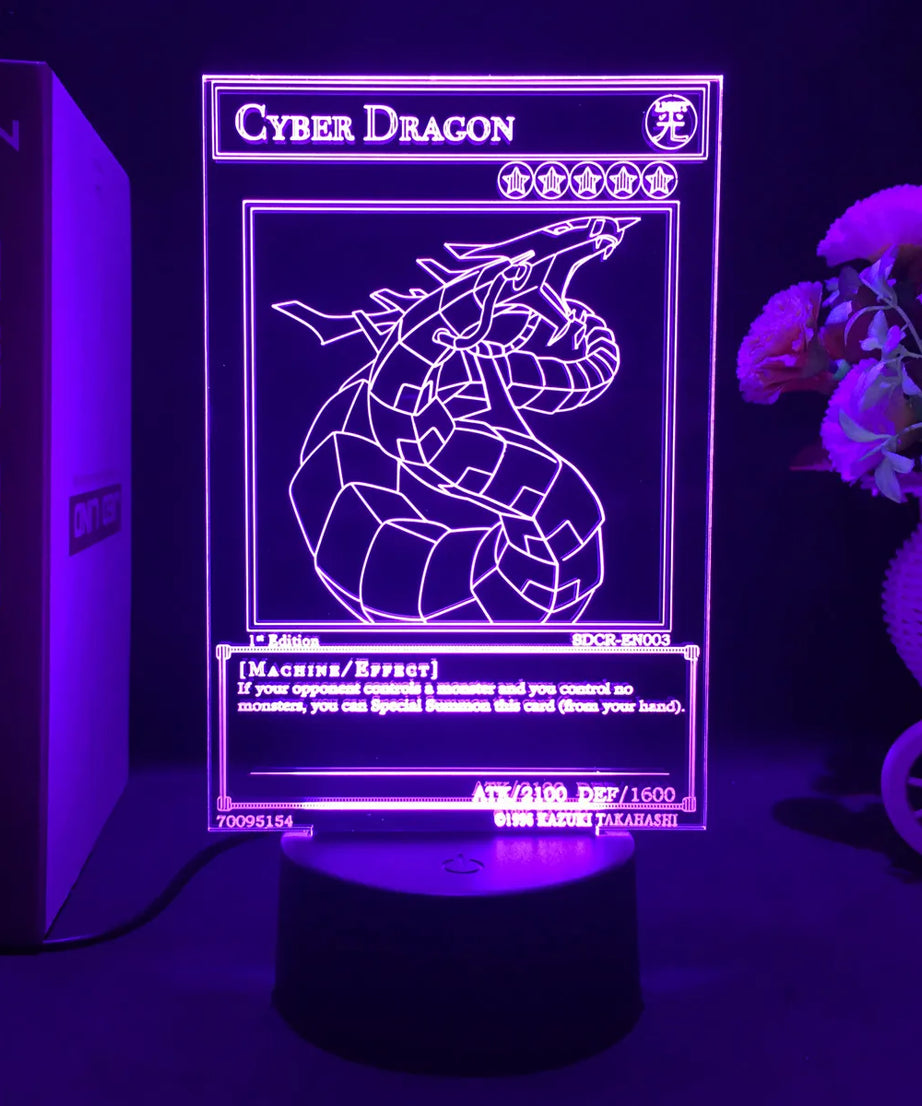 Anime Action Figure Led Night Light Manga Yu Gi Oh Dark Magician Girl for Kid Bedroom Decor Lamp Kawaii Room Decor Light