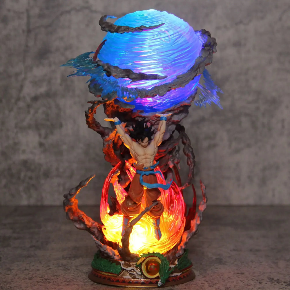 Dragon Ball Goku (Spirit Bomb) PVC Action Figure — 25cm Statue 3