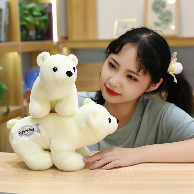 Kawaii Sea Animal Plush Toy — Stuffed Desktop Doll