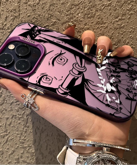 Demon Slayer Matte Shockproof Case – Anime iPhone 7–16 Pro Max SE XR XS